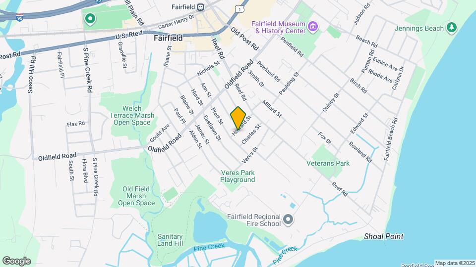 121 Howard St Map and Location Details