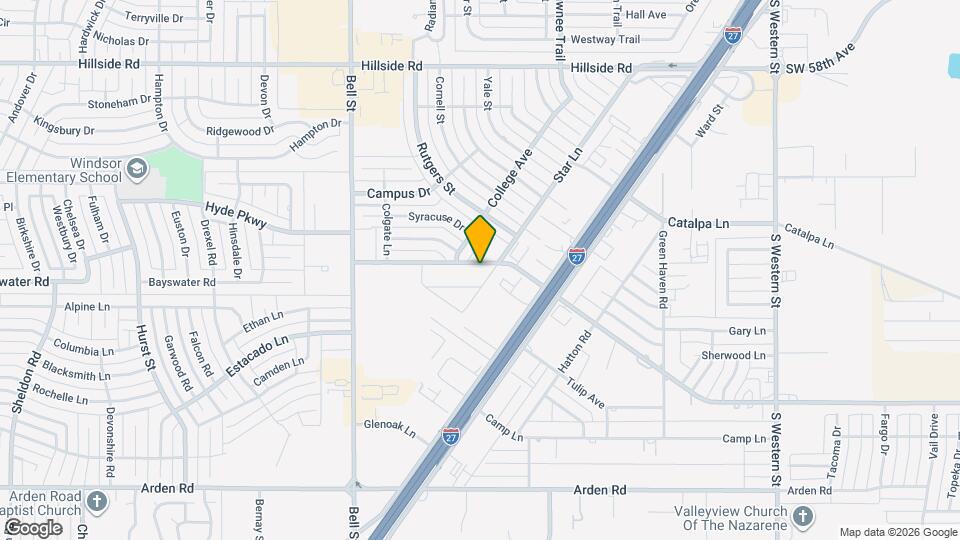 5525 W Farmers Ave Map and Location Details