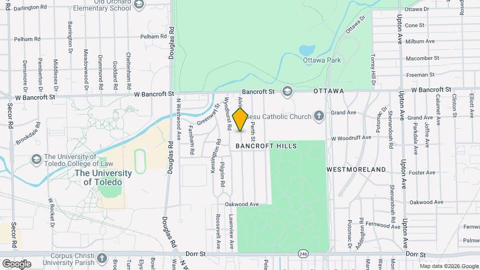 2037 Alvin St Map and Location Details