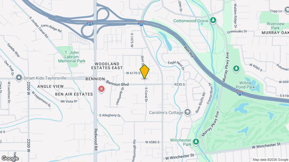 1420 W 6235 S, Unit Basement Map and Location Details