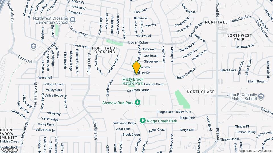 9595 Maidenstone Dr Map and Location Details