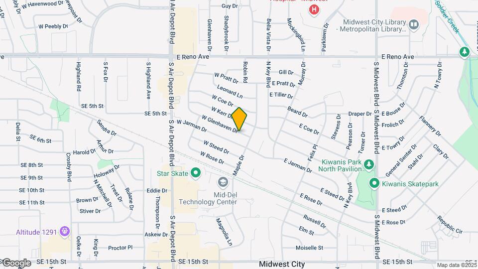 116 W Glenhaven Dr Map and Location Details
