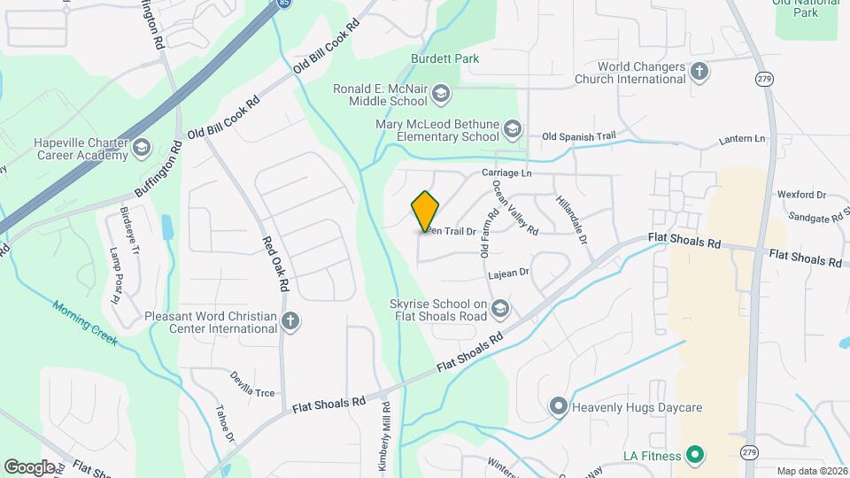 2970 Carriage Ln Mapa y Detalles de la Ubicación