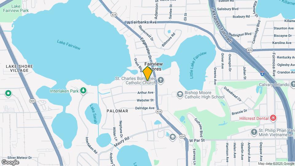 1025 Hunter Ave Map and Location Details