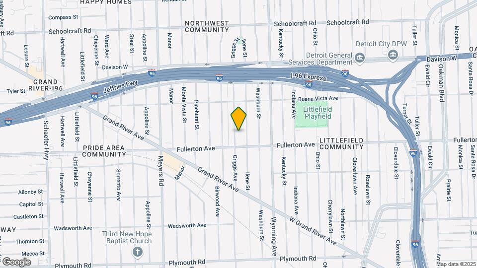 12650 Griggs St Map and Location Details