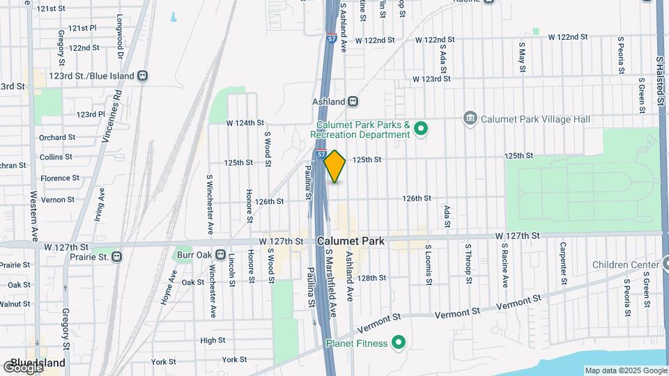 12537 S Marshfield Ave, Unit 1st Map and Location Details