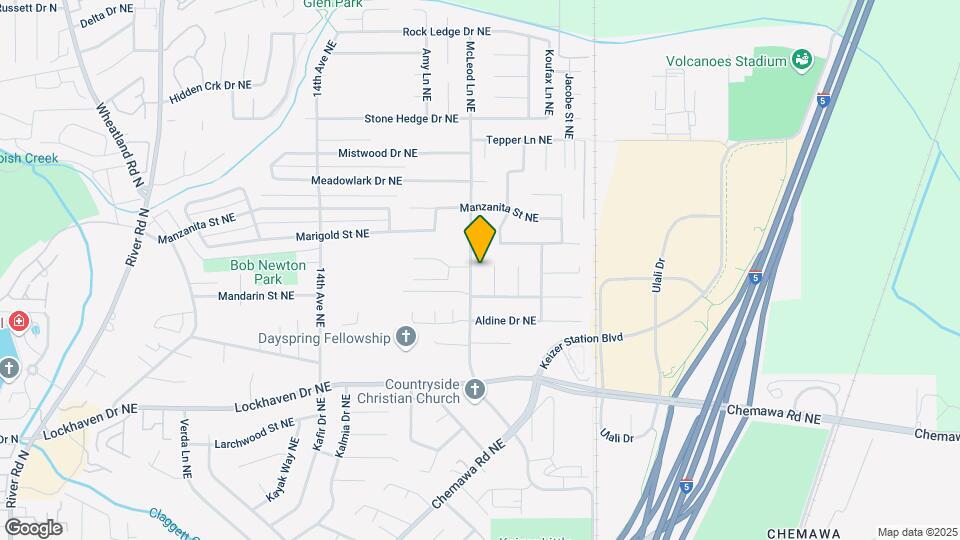 6130 McLeod Ln NE Map and Location Details