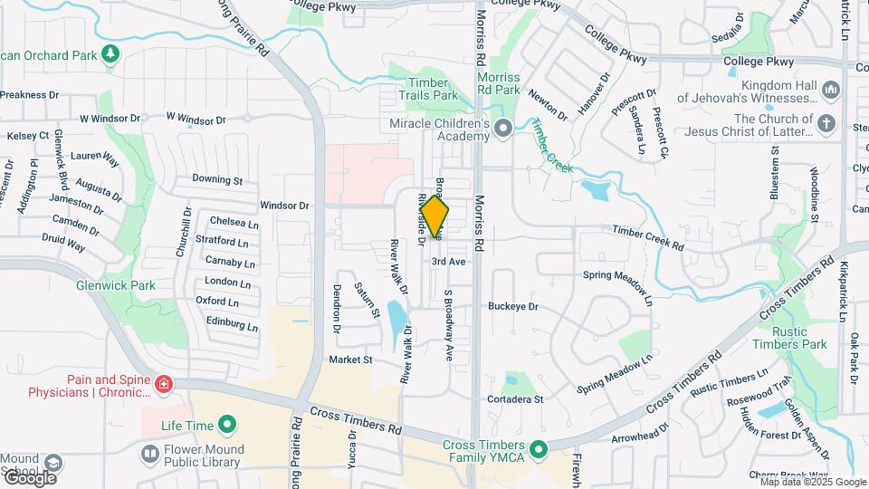 4133 S Broadway Ave Map and Location Details