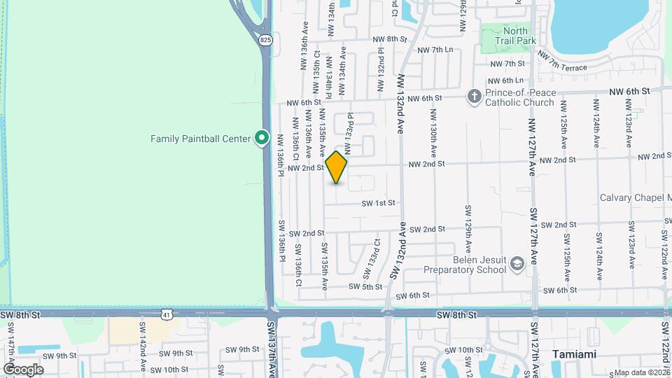 67XX SW 134th St Map and Location Details