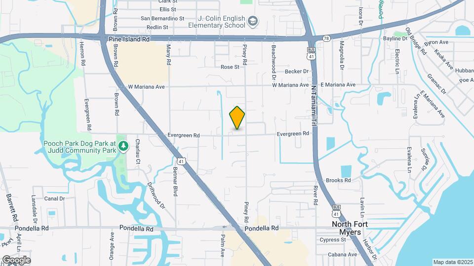 178 Evergreen Rd Map and Location Details