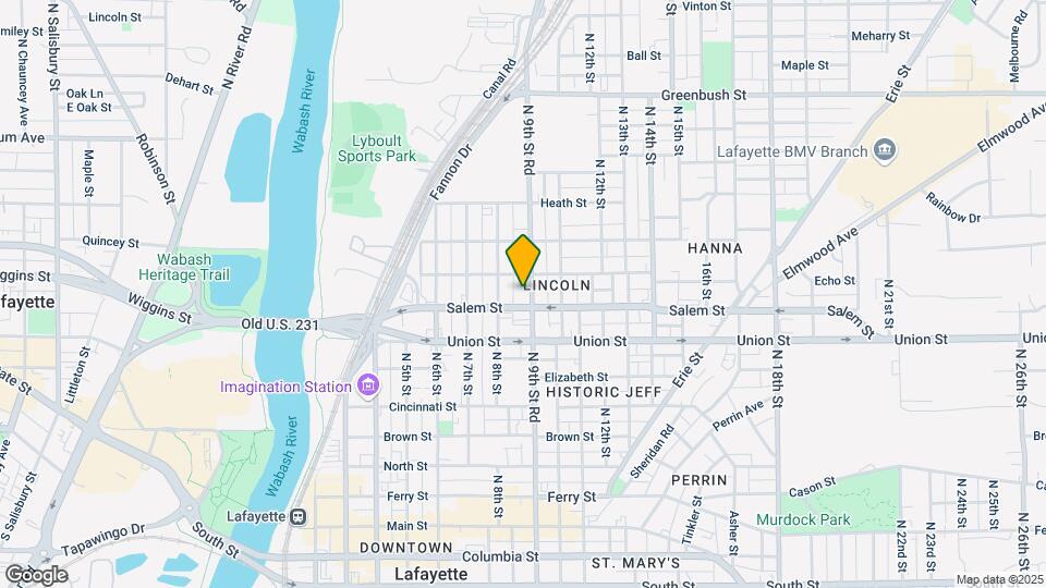 910 N 9th St Rd Map and Location Details