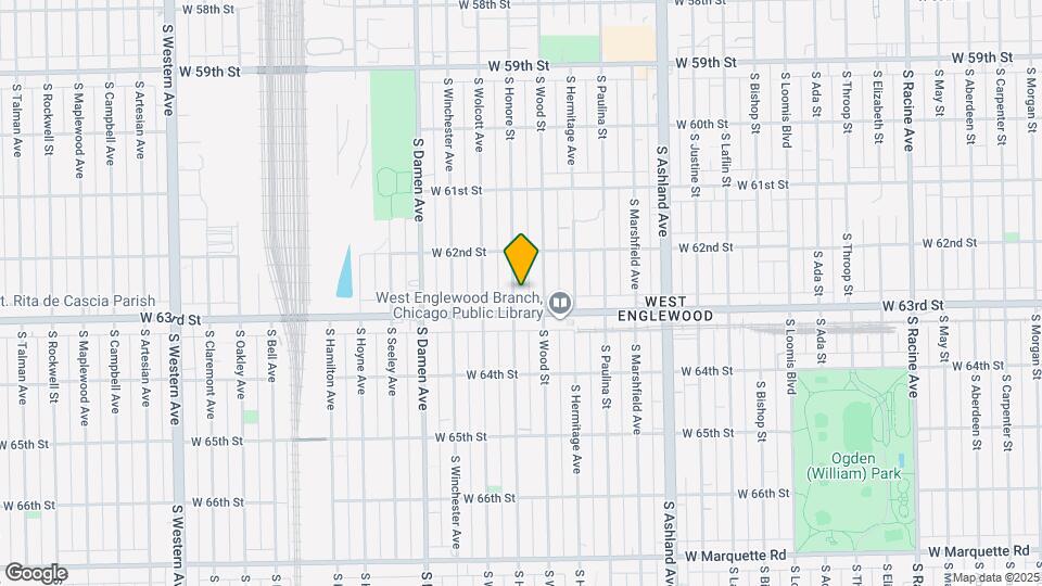 6239 S Honore St Mapa y Detalles de la Ubicación