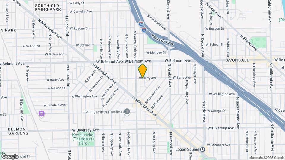 3056 N Drake Ave Map and Location Details