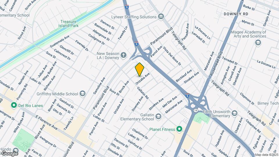 9251 Orizaba Ave Map and Location Details