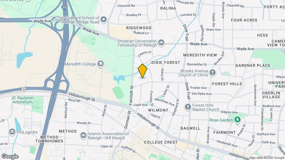 3326 Ruffin St Map and Location Details