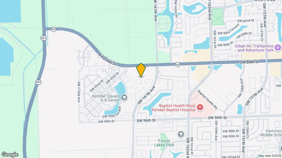 16817 SW 90th St Map and Location Details