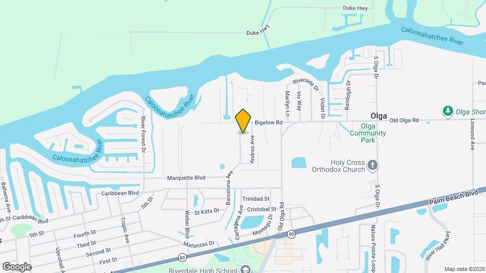 2326 Barcelona Ave Mapa y Detalles de la Ubicación