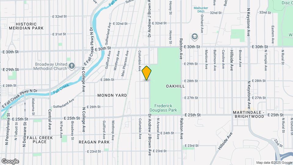 2758 Dr Andrew J Brown Ave Map and Location Details