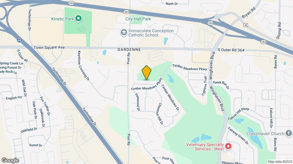 612 Thornridge Dr Map and Location Details