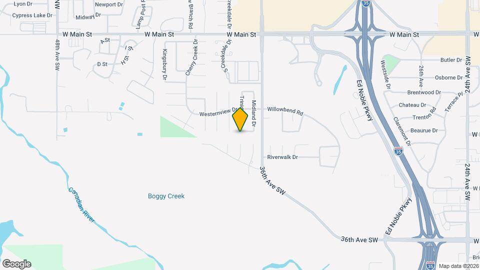 3626 Trinidad Dr Map and Location Details