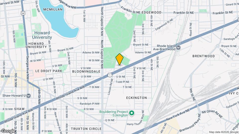 116 V St NE Mapa y Detalles de la Ubicación