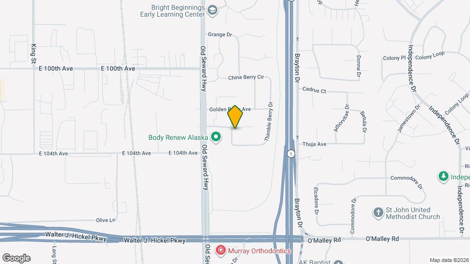 1100 Crow Berry Cir Map and Location Details