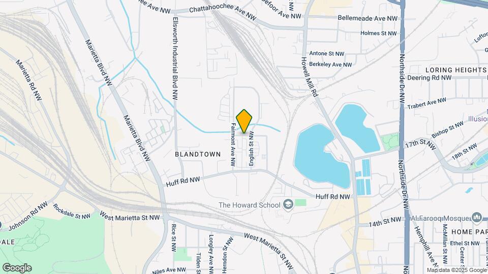 1351 Booth Ave NW Map and Location Details