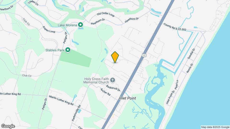 1025 Algonquin Dr, Unit 1025G Pawleys Pavilion Map and Location Details