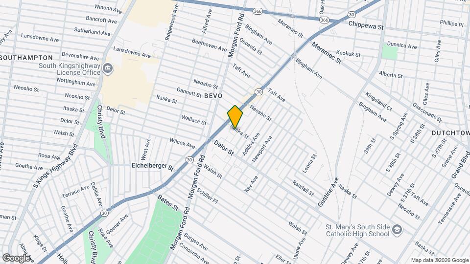 4172 Itaska St Map and Location Details