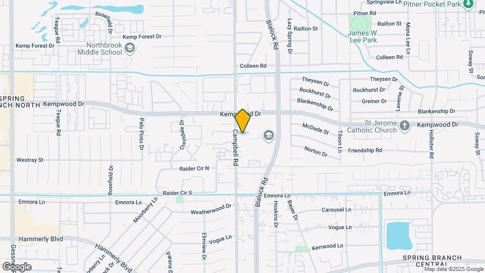 9486 McDade St Map and Location Details