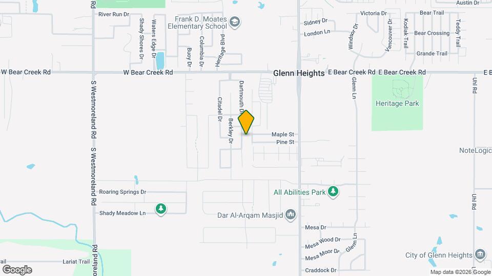 1902 Purdue Dr Map and Location Details