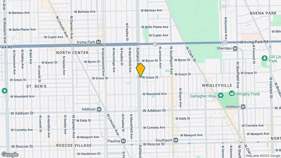 3759 N Ashland Ave Map and Location Details