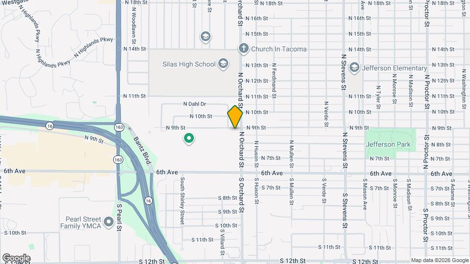 5108 N 9th St Mapa y Detalles de la Ubicación