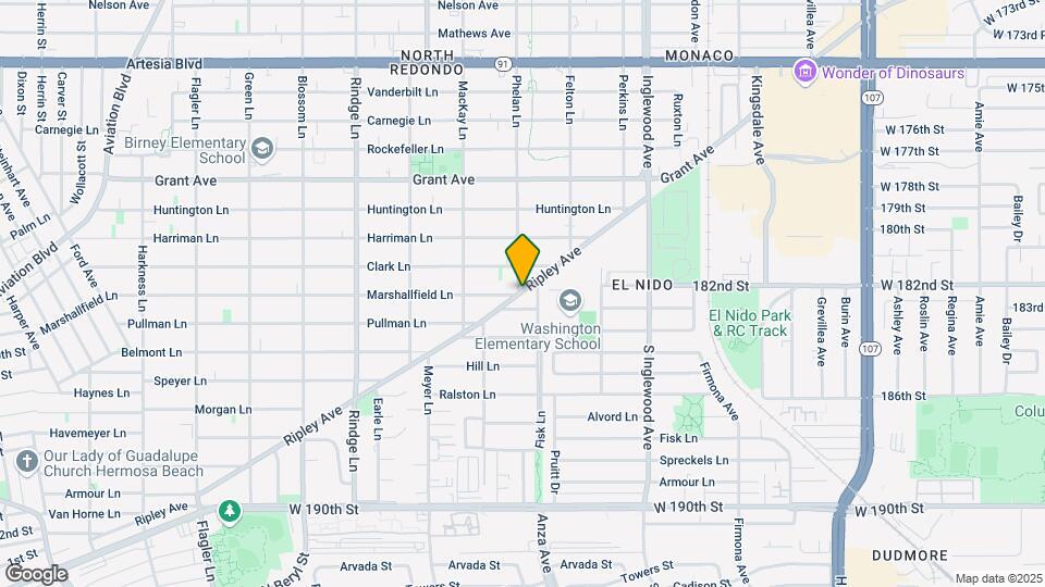 2418 Ripley Ave Mapa y Detalles de la Ubicación