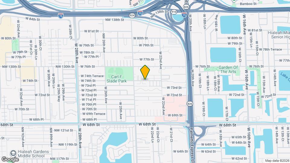 2310 W 74th St Map and Location Details