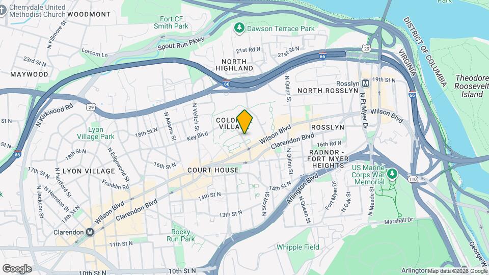 1735 N Troy St Map and Location Details