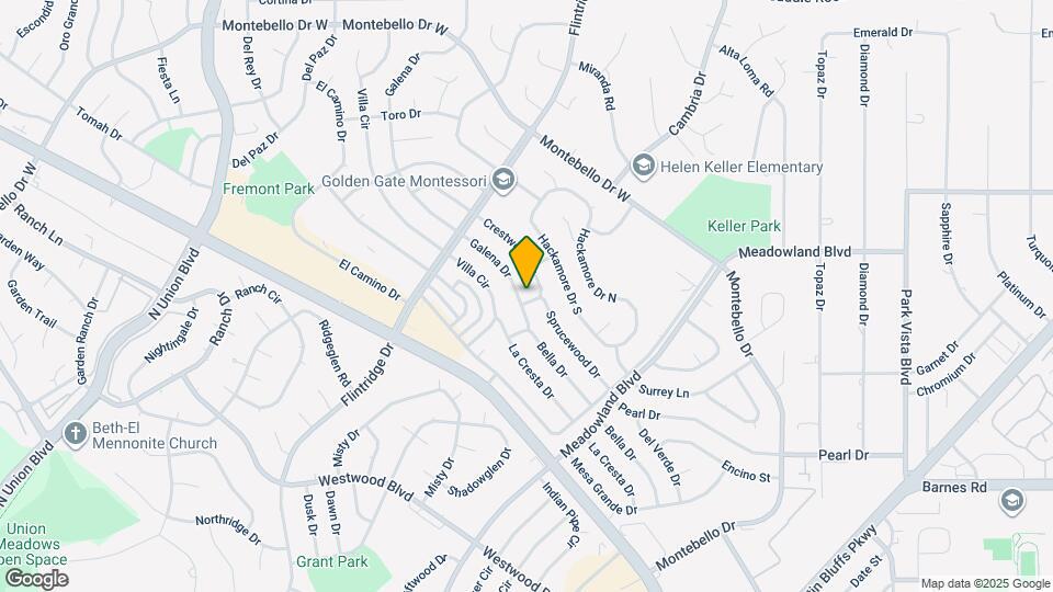 4903 Galena Dr Mapa y Detalles de la Ubicación