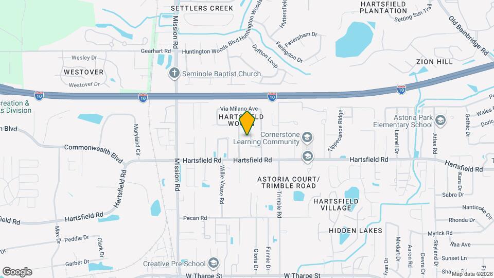 2312 Brynmahr Dr Mapa y Detalles de la Ubicación