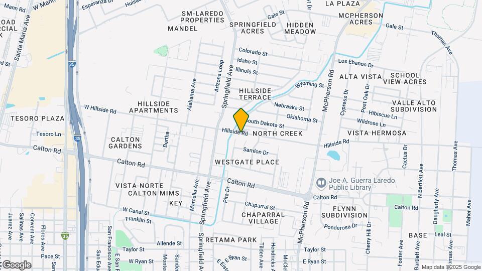 4821 Westside Ln Map and Location Details
