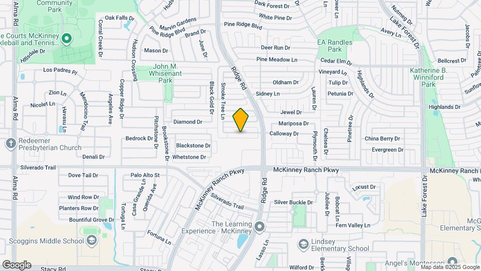 6301 Calloway Dr Map and Location Details