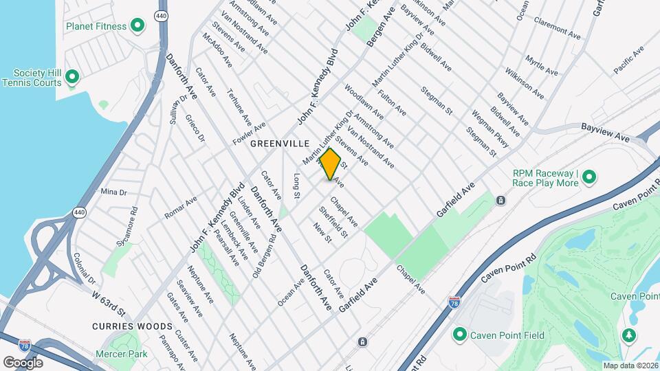 71 Rutgers Ave Map and Location Details