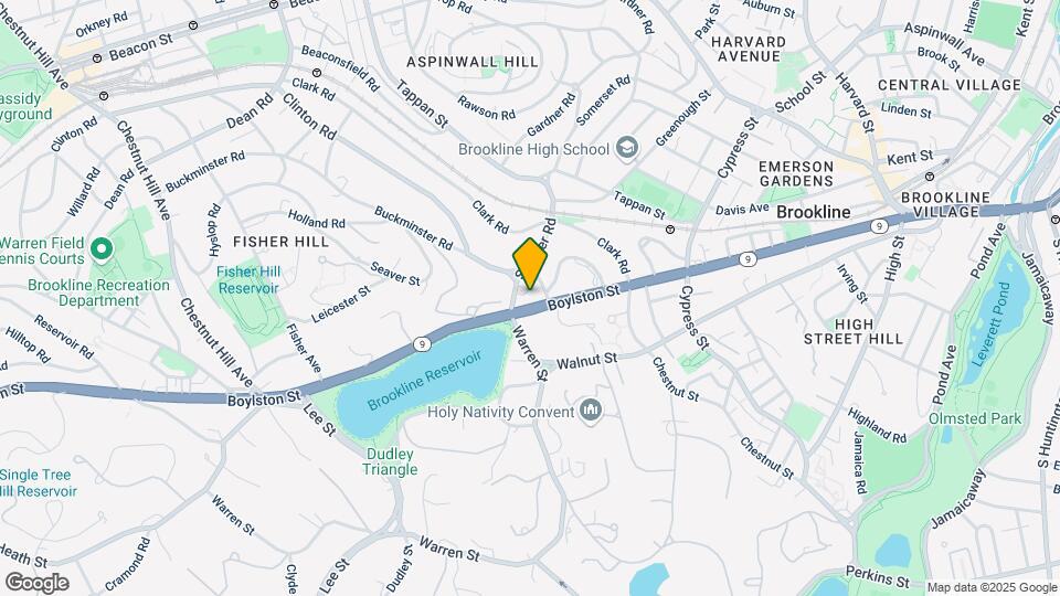 489 Boylston St, Unit 2 Map and Location Details
