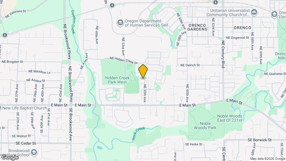 203 NE 55th Ave Map and Location Details