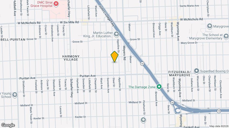 16204 Steel St Map and Location Details