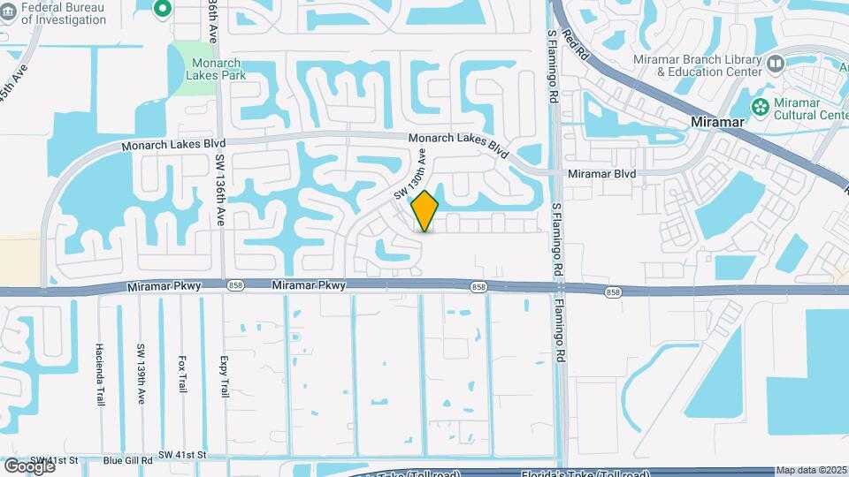 3001 SW 128th Ave Map and Location Details