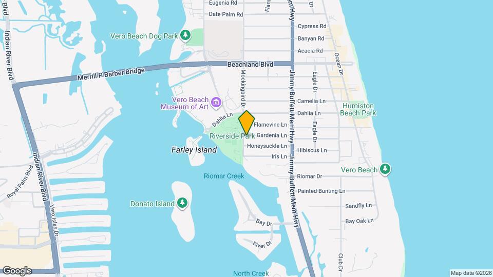 500 Gardenia Ln Mapa y Detalles de la Ubicación