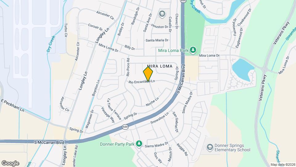 4590 Rio Encantado Ln Map and Location Details
