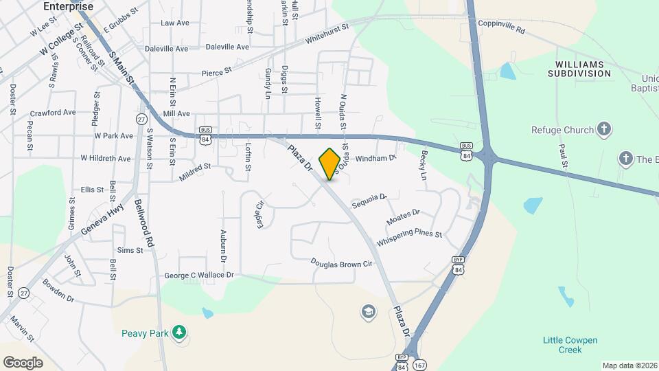 203 Plaza Dr Map and Location Details