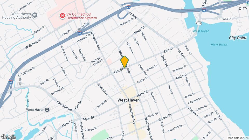 252 Elm St, Unit 3 Map and Location Details