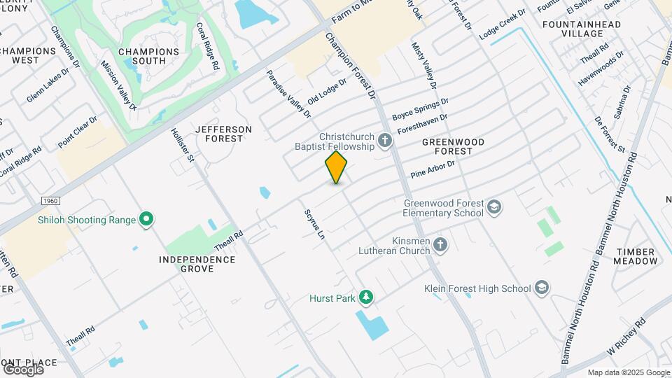 5914 Havenwoods Dr Map and Location Details
